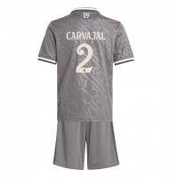 Real Madrid Daniel Carvajal #2 Tredjedraktsett Barn 2024-25 Kortermet (+ Korte bukser)